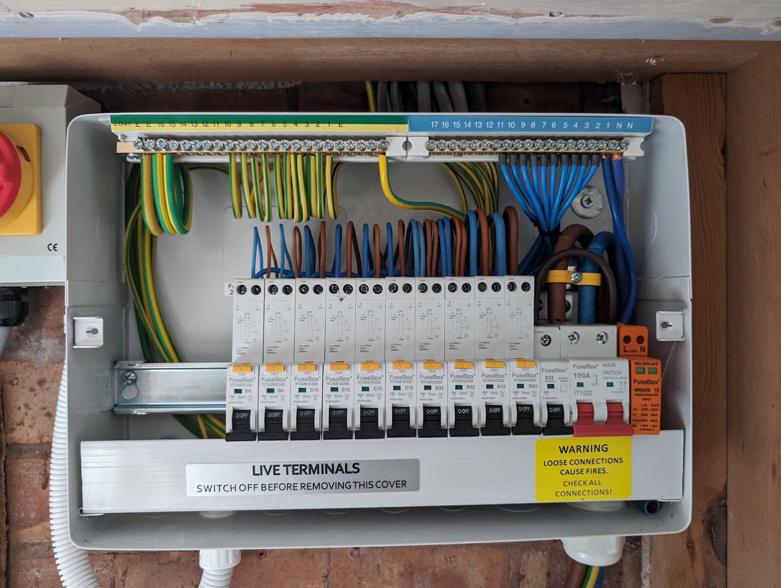 Recent consumer unit upgrade by Kore Electrical